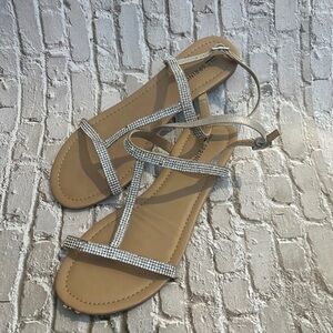 Spring ladies size 10 sandals